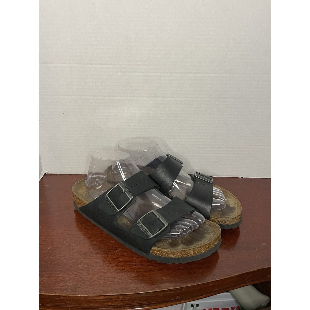 Birkenstock Arizona Unisex Sandals Black US Men's 7/7.5 Women's 9/9.5 EU 40
